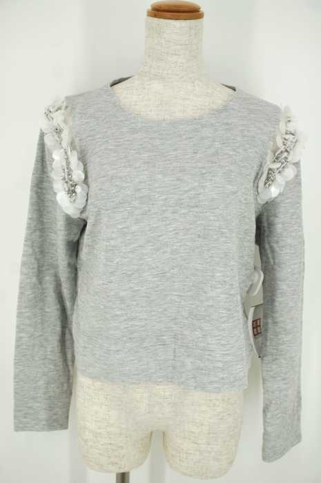 ZARA （ザラ） ビジュートップス レディース トップス