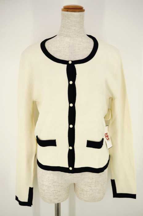 ZARA KNIT （） ショート丈ニットカーディガン レディース トップス