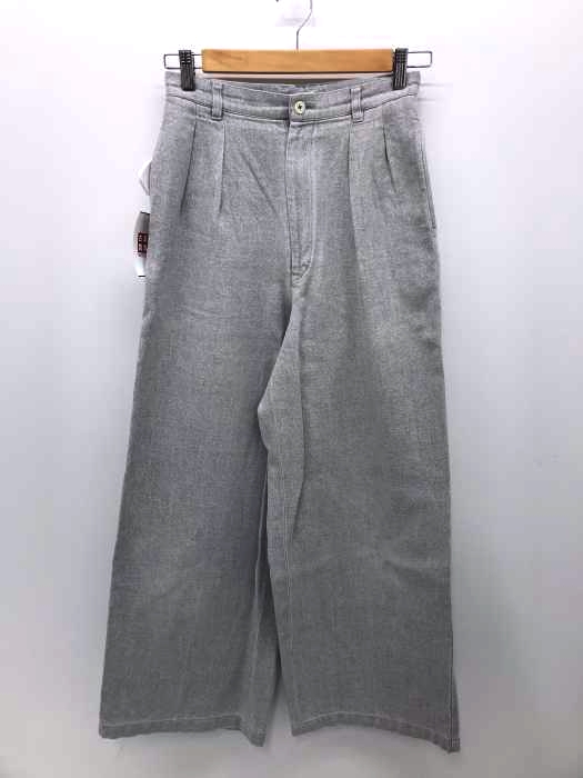 I.S. ISSEY MIYAKE（アイエスイッセイミヤケ） 2タックワイドデニムスラックス レディース パンツ