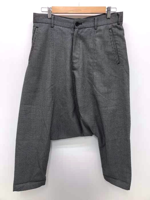 BLACK COMME des GARCONS（ブラックコムデギャルソン） AD2011 ハウンドトゥース柄定番サルエルパンツ メンズ パンツ