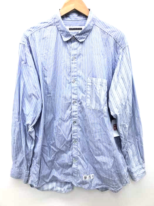 NEIGHBORHOOD（ネイバーフッド） DESIGN-2/C-SHIRT.LS ストライブシャツ メンズ トップス