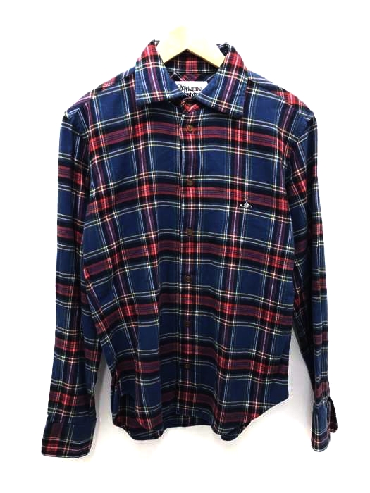 Vivienne Westwood MAN（ヴィヴィアンウエストウッドマン） チェック柄 ボタンシャツ メンズ トップス