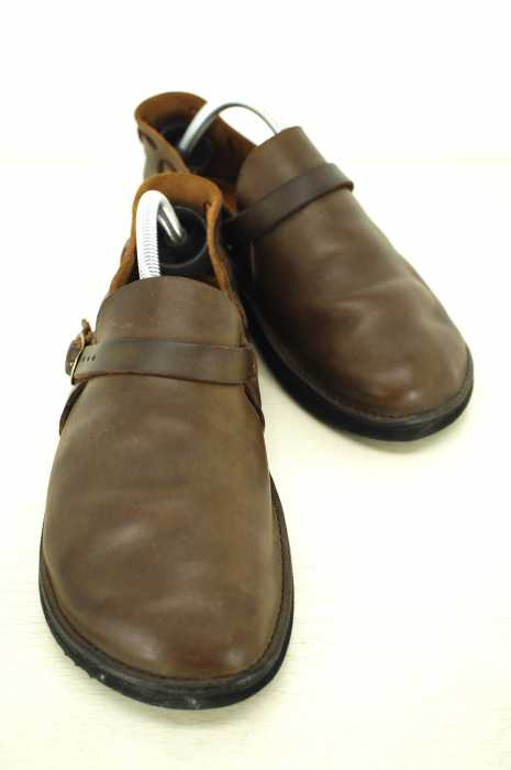 Aurora Shoes （） ミドルイングリッシュ　レザースリッポン vibram メンズ シューズ
