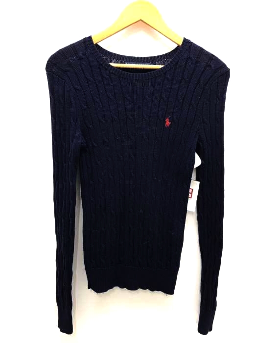 RALPH LAUREN（ラルフローレン） 刺繍コットンニット レディース トップス
