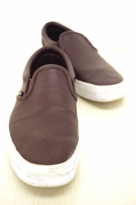 VANS （バンズ） レザースリッポン メンズ シューズ