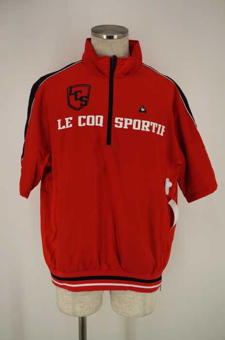 le coq sportif (ルコック スポルティフ) ゴルフ 中綿半袖ジップブルゾン メンズ アウター