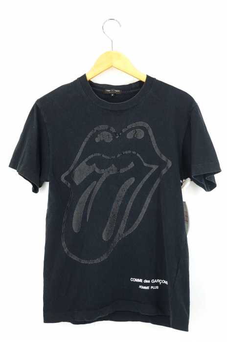 COMME des GARCONS HOMME PLUS (コムデギャルソンオムプリュス) ローリングストーンズ プリントTシャツ メンズ トップス