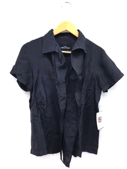 tricot COMME des GARCONS(トリココムデギャルソン) 90S キュプラ半袖ブラウス レディース トップス
