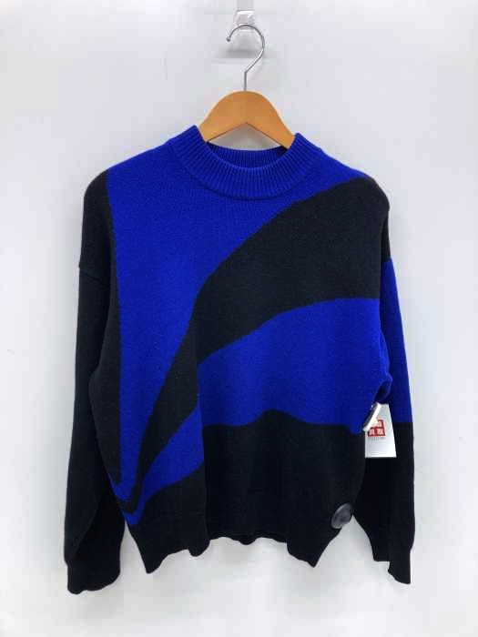 ISSEY MIYAKE MEN(イッセイミヤケメン) 90s バイアスストライプ モックネックニット メンズ トップス