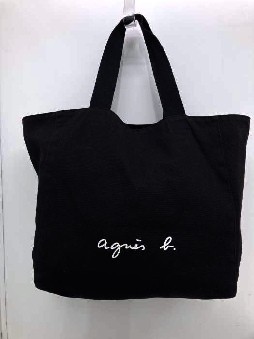 agnes b. PARIS(アニエスベー) ロゴプリント キャンバストートバッグ レディース バッグ