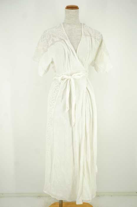 ZARA trafaluc collection （ザラ） レースラップワンピース　ガウン レディース ワンピース