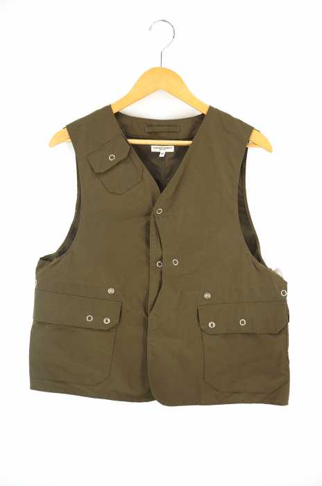 Engineered Garments （エンジニアードガーメンツ） Upland Vest 4.5oz Waxed Cotton メンズ トップス