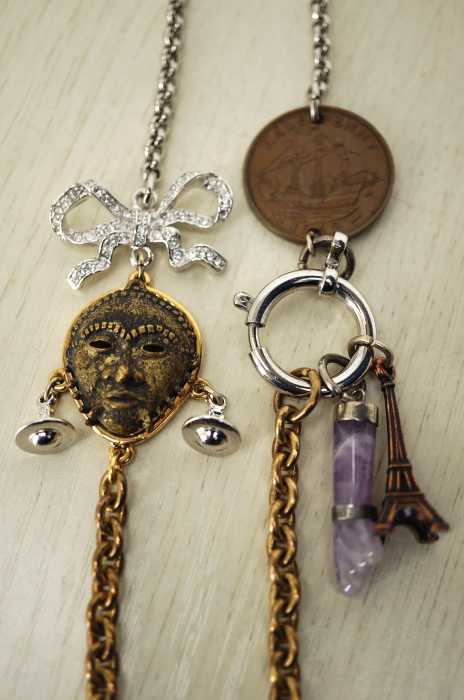 Vivienne Westwood （ヴィヴィアンウエストウッド） Half Penny マスク ネックレス メンズ アクセサリー