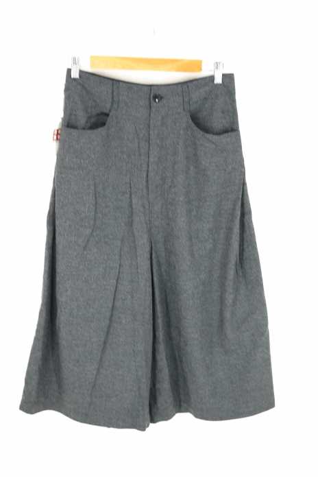 ZUCCa (ズッカ) ウールワイドスラックスパンツ ストレッチフラノ レディース パンツ