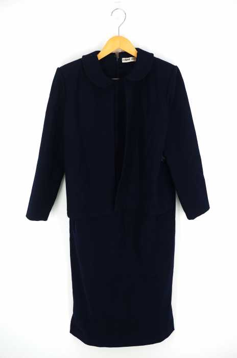 COMME des GARCONS （コムデギャルソン） 70S 初期 ドッキングウールワンピース 丸襟 レディース ワンピース