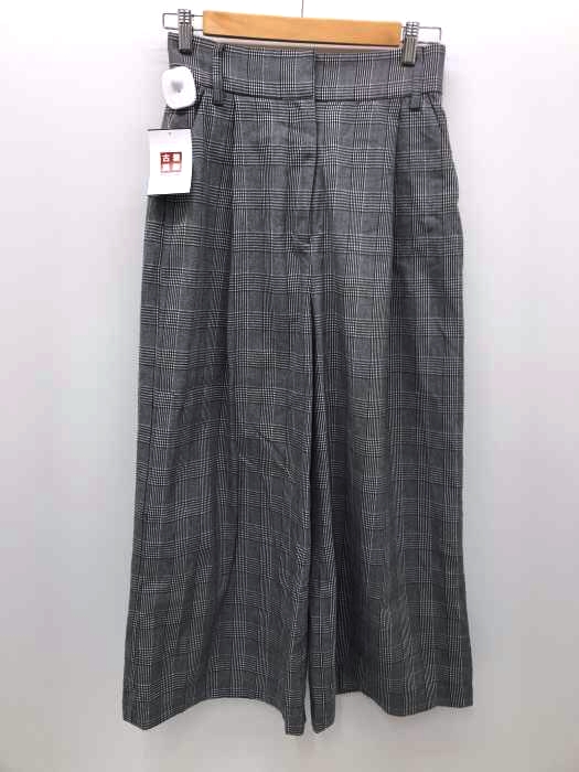 Ray BEAMS(レイビームス) グレンチェックワイドパンツ レディース パンツ