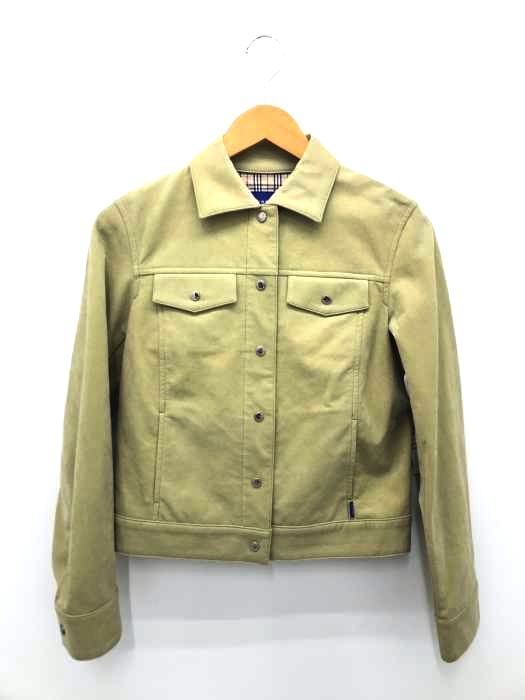 BURBERRY LONDON BLUE LABEL（バーバリーロンドンブルーレーベル） フェイクレザージャケット レディース アウター