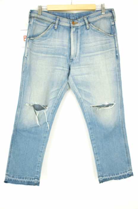 Wrangler （ラングラー） 16SSテーパードクラッシュデニムパンツ メンズ パンツ