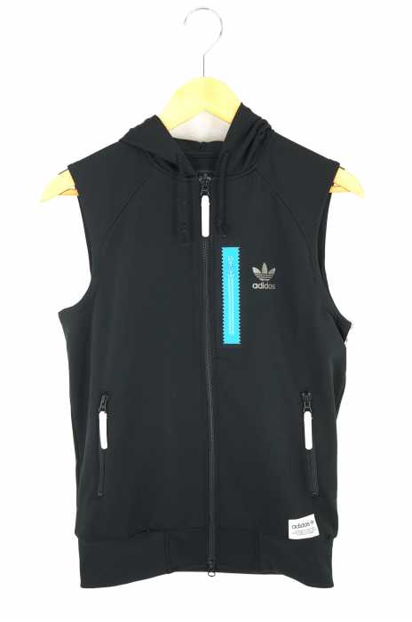adidas Originals （アディダスオリジナルス） ノースリーブ フード ジップアップ メンズ トップス