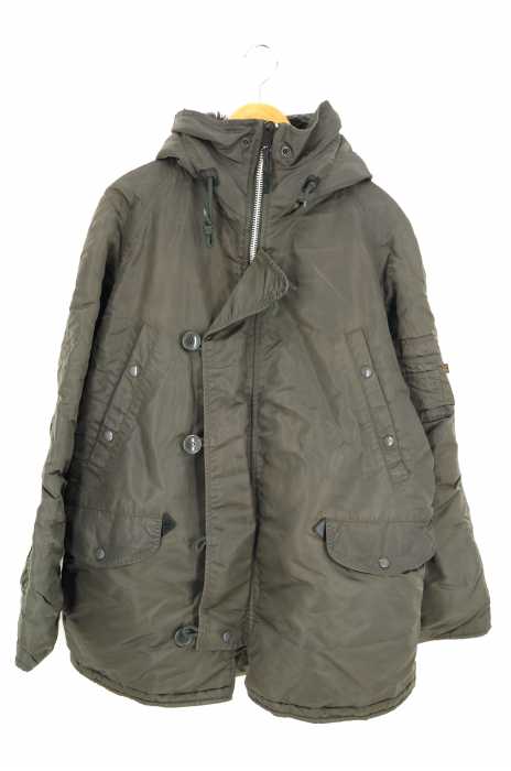 ALPHA INDUSTRIES （アルファインダストリーズ） N-3B フライトジャケット モッズコート メンズ アウター
