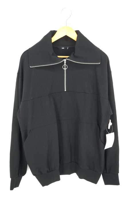 HARE (ハレ) ハーフジップオーバーサイズボンディングトップス メンズ トップス