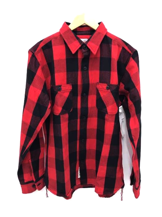 HOUSTON(ヒューストン) CHECK VIYELLA SHIRT バッファローチェックネルシャツ メンズ トップス