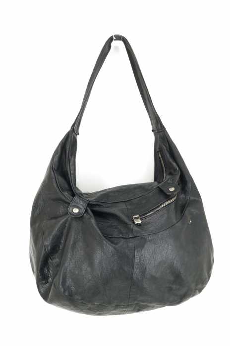 Ｙ's　ワイズ　MANDARINA 黒 レザー バッグ　ショルダー　レア　美品 Y's × MANDARINA（ワイズ マンダリナ） レザーショルダーバッグ