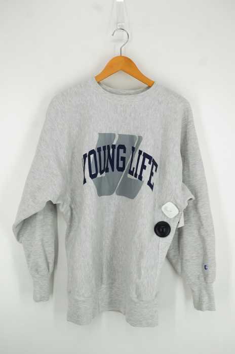 Champion （チャンピオン） 90s 刺繍タグ REVERSE WEAVE プリントスウェット メンズ トップス