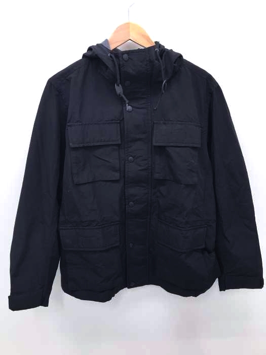 UNIQLO（ユニクロ） ナイロンフーデッドミリタリージャケット メンズ アウター