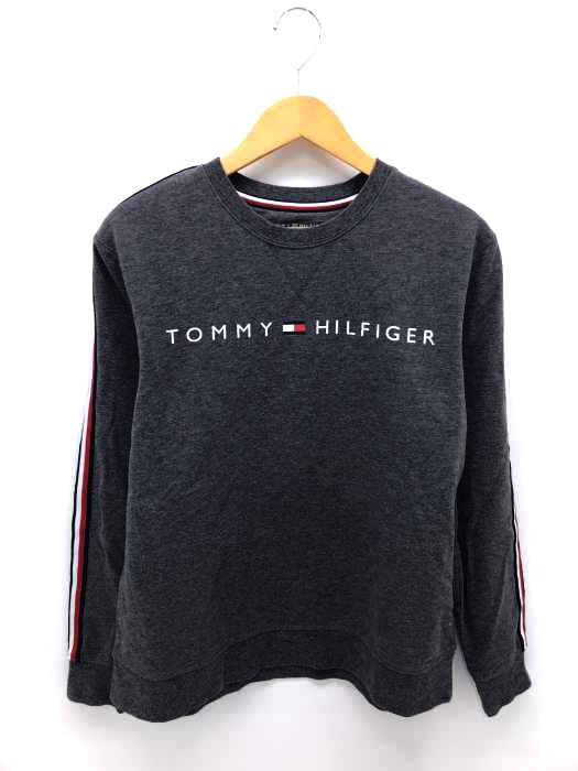 TOMMY HILFIGER（トミーヒルフィガー） ロゴプリント ロングスリーブTシャツ メンズ トップス