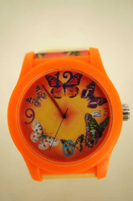 StarStar×Wysiwatch (スタースターウィスウォッチ) フランス製 蝶柄 腕時計 メンズ ファッション雑貨