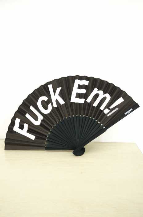 NEIGHBORHOOD （ネイバーフッド） 17SS Fuck Em!扇子 メンズ
