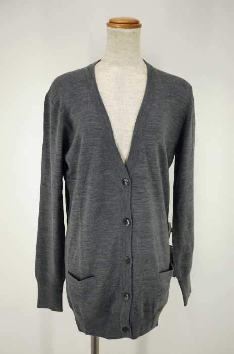 LITHIUM FEMME （リチウムファム） OVER-SIZED LONG CARDIGAN ウールカーディガン レディース トップス
