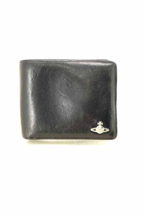 Vivienne Westwood （ヴィヴィアンウエストウッド） 二つ折りレザー財布 ウォレット メンズ 財布・ケース