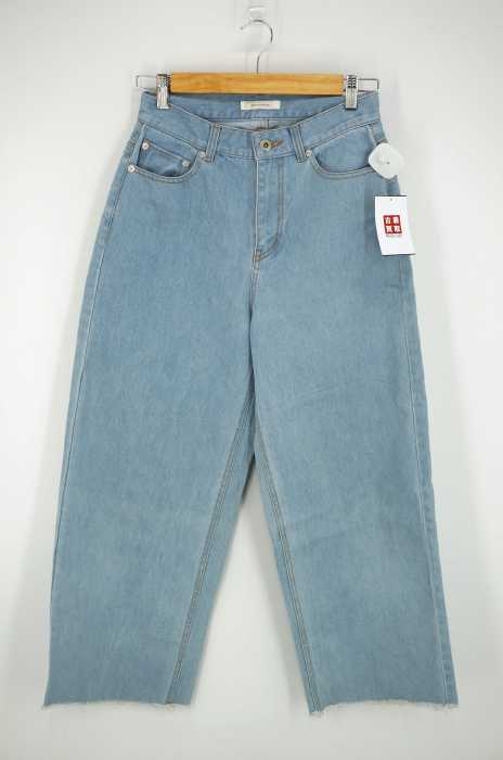 Doux archives(ドゥアルシーヴ) カットオフ ワイドデニムパンツ レディース パンツ