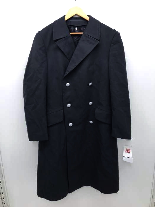 USED古着（ユーズドフルギ） 91年支給 ドイツ軍 ダブルオーバーコート チェックライナー付き メンズ アウター