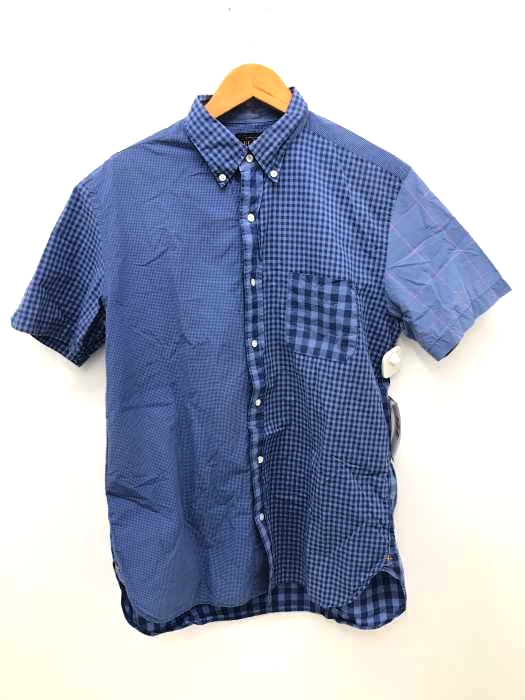 BEAMS＋（ビームスプラス） チェック柄ボタンダウンシャツ メンズ トップス