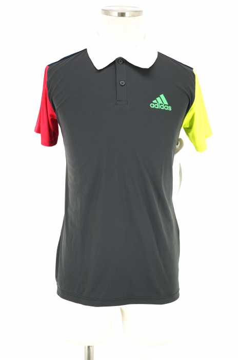 adidas (アディダス) CLX カラークレイジーポロ メンズ トップス