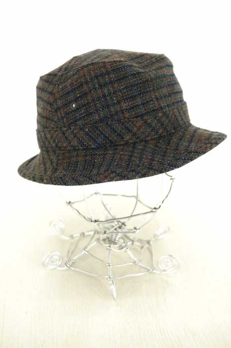 Borsalino（ボルサリーノ） グレンチェック メンズ 帽子