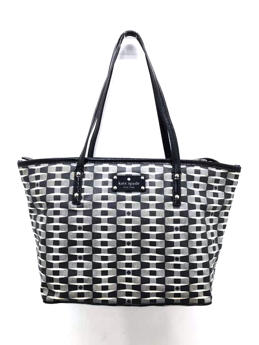 Kate spade（ケイトスペード） エナメルレザー切替総柄トートバッグ レディース バッグ