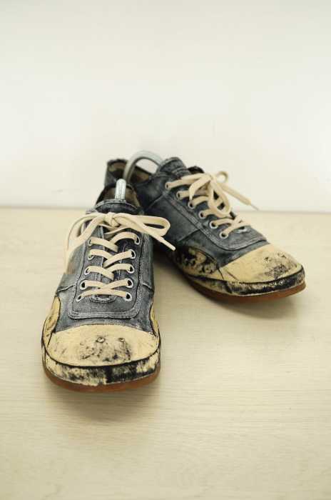 Martin Margiela （マルタンマルジェラ） 加工デニム メンズ シューズ