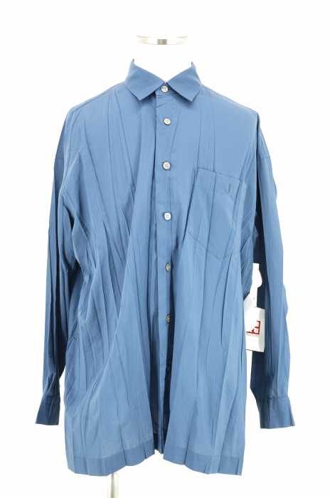 ISSEY MIYAKE （イッセイミヤケ） プリーツシャツ メンズ トップス