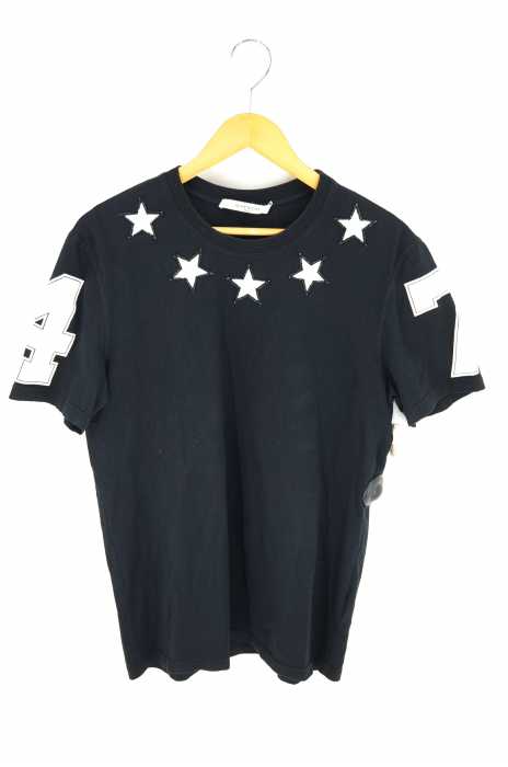 GIVENCHY（ジバンシィ） 星柄 スターパッチ ナンバリングプリント Tシャツ メンズ トップス