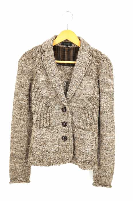 BURBERRY BLACK LABEL （バーバリーブラックレーベル） ニットテーラードジャケット レディース アウター