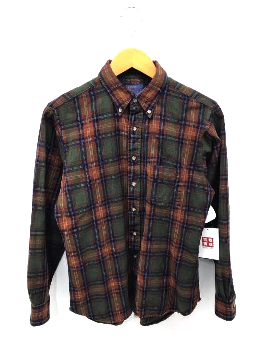 PENDLETON（ペンドルトン） 70～80s チェック柄ウールボタンダウンシャツ メンズ トップス
