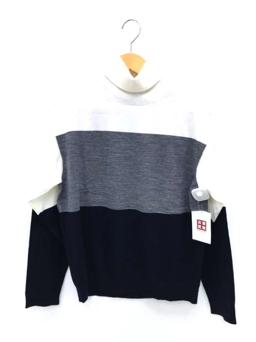 UNIQLO+J（ユニクロプラスジェ） メリノブレンドタートルネックセーター レディース トップス