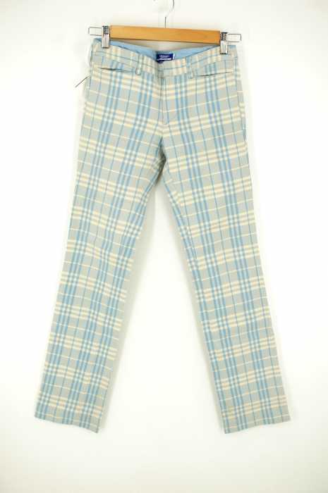 BURBERRY BLUE LABEL （バーバリーブルーレーベル） チェック柄ストレートパンツ レディース パンツ