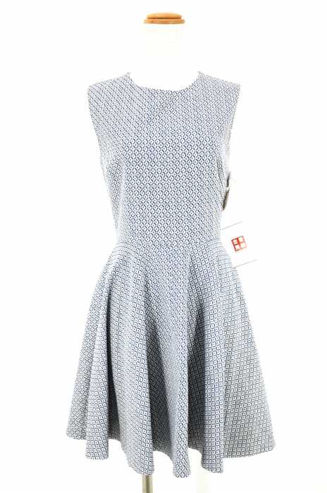 DIANE VON FURSTENBERG （ダイアンフォンファステンバーグ） JEANNIE DRESS　ジーニードレス　ノースリーブ総柄コットンワンピース レディース ワンピース
