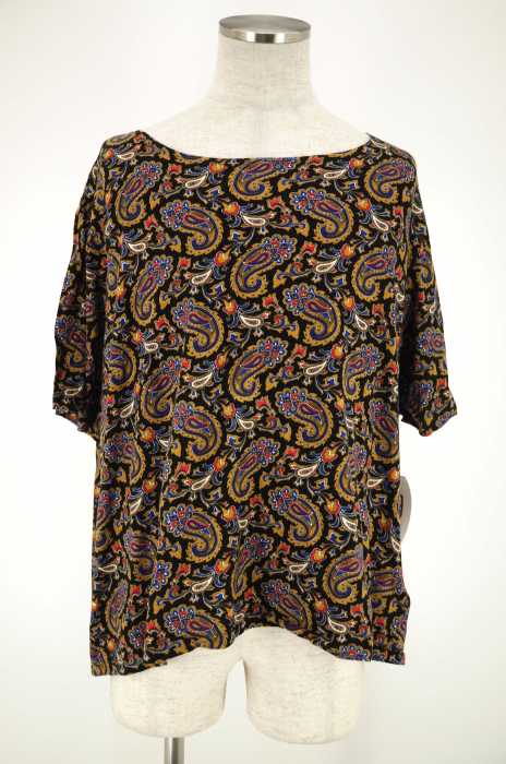 PHENOMENON (フェノメノン) ペイズリー柄 ビックシルエットTシャツ メンズ トップス
