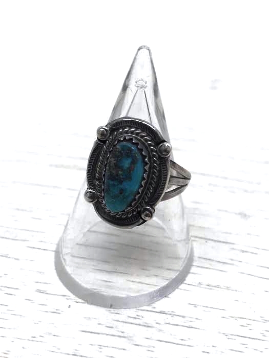 USED古着（ユーズドフルギ） STERLING ターコイズリング レディース アクセサリー